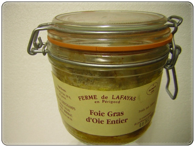 Foie gras d'oie entier 310 g